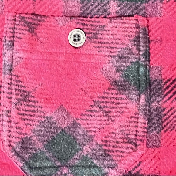 Weatherproof Red  Black Plaid Shirt Jacket Size XL NWT Sherpa lined Lumberjack - Picture 5 of 12